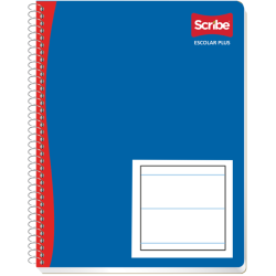 LIBRETA PROFESIONAL SCRIBE PLUS 100H ESPIRAL