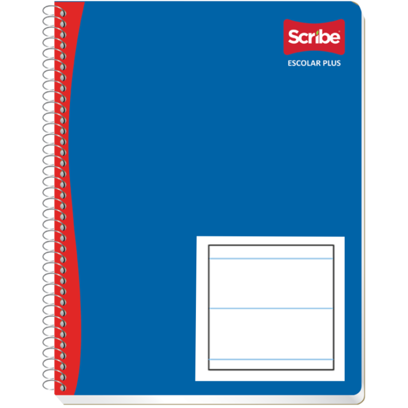 LIBRETA PROFESIONAL SCRIBE PLUS 100H ESPIRAL