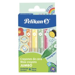 CRAYONES PELIKAN JUMBO C/12