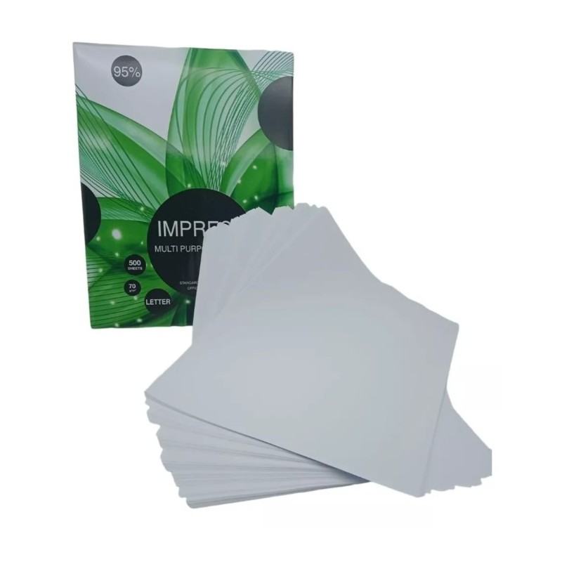 PAPEL BOND BLANCO CARTA C/500