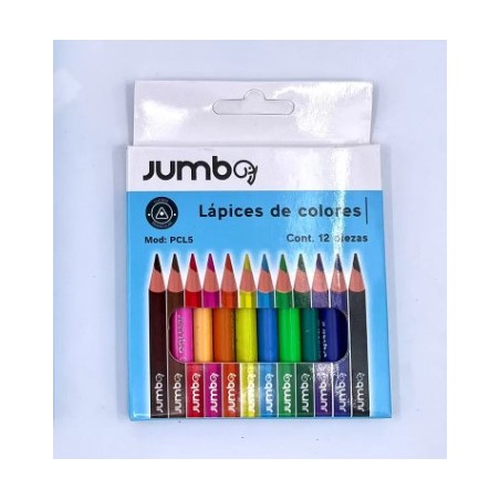 COLORES CORTOS JUMBO  C/12