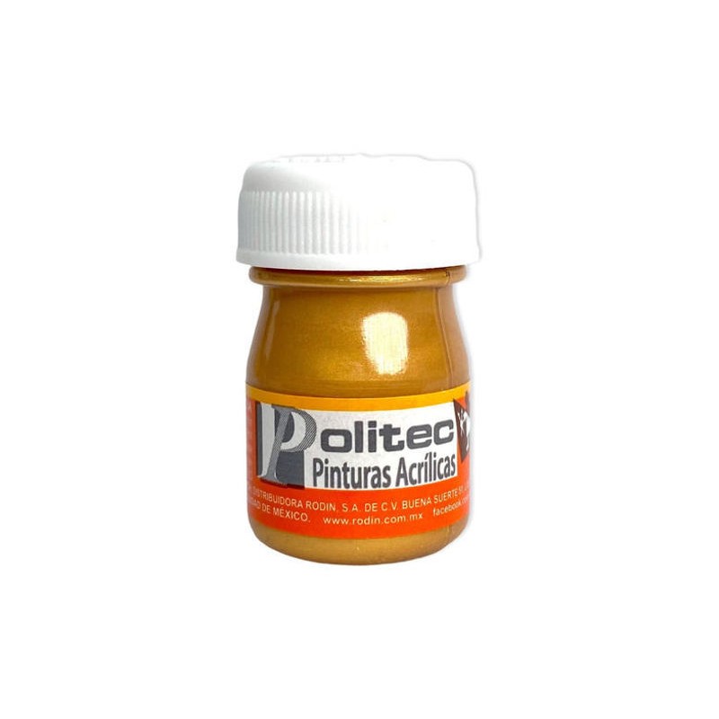 PINTURA ACRILICA METALICA POLITEC 20ML